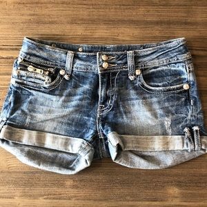 Miss me denim shorts